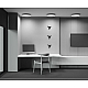 Потолочный светодиодный светильник Maytoni Technical Zon C032CL-45W2.7K-RD-MG