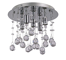 Потолочный светильник Ideal Lux Moonlight PL5 Cromo 094649