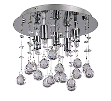 Потолочный светильник Ideal Lux Moonlight PL5 Cromo 094649