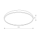 Потолочный cветильник Nowodvorski Agnes Round Led Pro White 10979