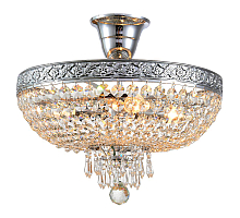 Люстра на штанге Natali Kovaltseva BAROCCO 81404/4C CHROME