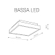 Потолочный светодиодный светильник Nowodvorski Bassa Led 9500