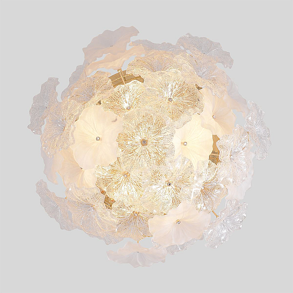 Потолочный светильник Crystal Lux MAGNOLIA PL12 GOLD