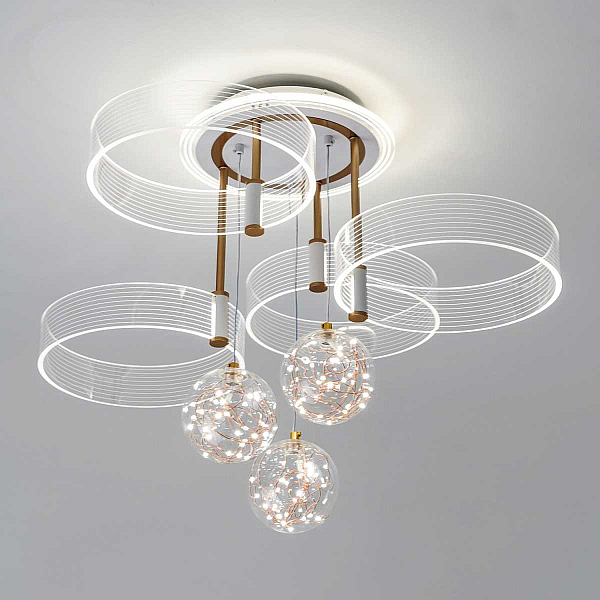 Потолочный cветильник LED4U L1040-750 WT