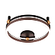 Потолочный светодиодный светильник Crystal Lux Fernando PL48W Led Coffee/Black