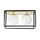 Потолочная люстра Lumina Deco Maldini LDC 8060-2 F.GD+BK
