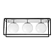 Потолочная люстра Lumina Deco Maldini LDC 8060-3 CHR+BK