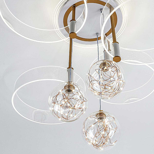Потолочный cветильник LED4U L1040-750 WT
