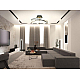 Потолочный светодиодный светильник Natali Kovaltseva Smart Нимбы High-Tech Led Lamps 82050