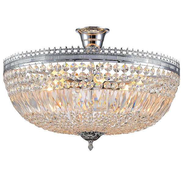 Потолочный светильник Natali Kovaltseva Rococo 81406/8C Chrome