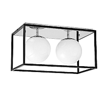 Потолочный светильник Lumina Deco Maldini LDC 8060-2 CHR+BK