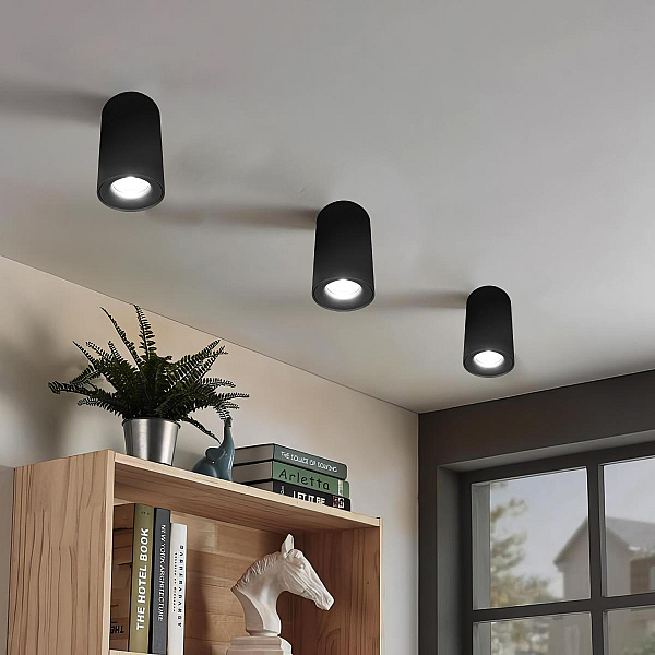 Потолочный светодиодный светильник Loft IT Tictac 10220 Black 4000K