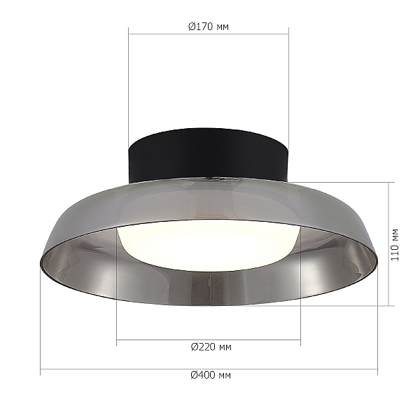 Потолочный светильник ST Luce Форей SL6019.412.01