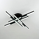 Потолочный светильник LED4U L5110-4 BK