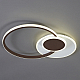 Потолочный светодиодный светильник Escada 10239/3 LED*76W White/Brown