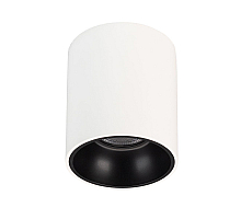 Накладной светильник Arlight SP-SALT-R75-8W Day4000 (WH-BK, 40 deg, 230V) 039376