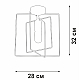 Потолочная люстра Vitaluce V3793-0/1PL