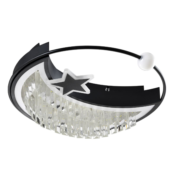 Потолочный светильник LED4U L8024-450 BK Потолочный светильник LED4U L8024-450 BK