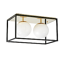 Потолочный светильник Lumina Deco Maldini LDC 8060-2 F.GD+BK