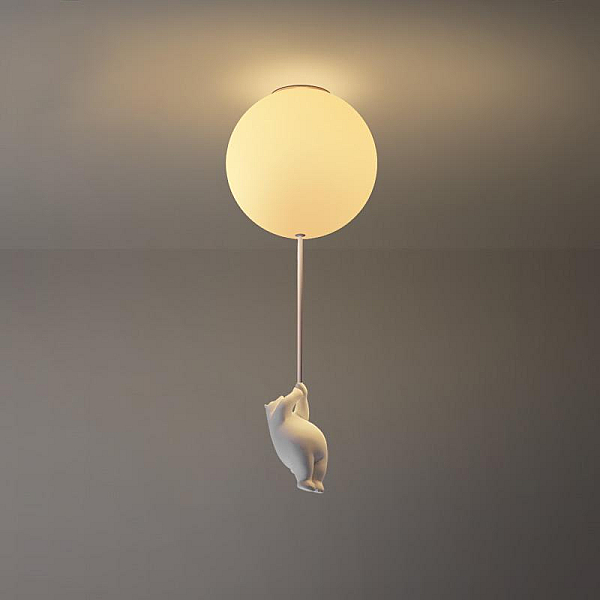 Потолочный светильник Loft-Concept Мишка на шаре 48.260-0 34225