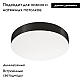 Накладной светодиодный светильник Arlight SP-FLOWER-R280-15W Day4000-MIX (BK, 110 deg, 230V, MOTION) 041487