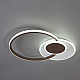 Потолочный светодиодный светильник Escada 10239/3 LED*76W White/Brown