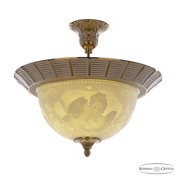 Потолочный светильник Bohemia Ivele Crystal 7091P/44/LS GW Angel