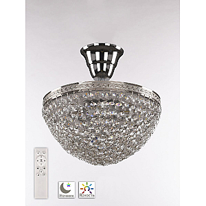 Потолочный светильник Bohemia Ivele Crystal 19321/25IV/LED-DIM Ni