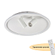 Потолочная светодиодная люстра MyFar Ceiling Focus MR9050-CL