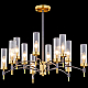Потолочный светильник ILLUMICO IL5177-6+6PLS-29 BRASS TUBO