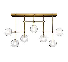 Потолочный светильник Delight Collection Globe Mobile KG0835P-7A brass
