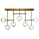 Потолочный светильник Delight Collection Globe Mobile KG0835P-7A brass