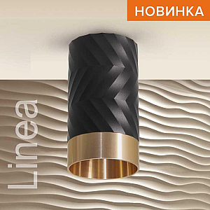 Накладной светильник Wolta Linea WSL-GU10/09BG