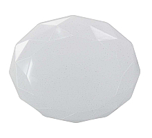 Потолочный светильник Эра Классик без ДУ SPB-6 WH 18W-6,5K Slim Sparkle
