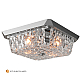 Потолочный светильник Crystal Lux Damian PL4 Nickel