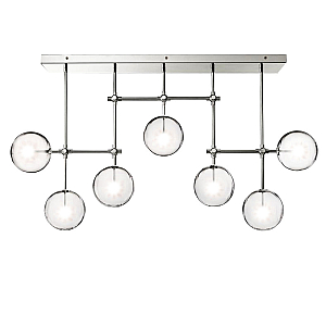 Потолочный светильник Delight Collection Globe Mobile KG0835P-7A chrome