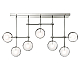 Потолочный светильник Delight Collection Globe Mobile KG0835P-7A chrome
