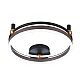 Потолочный светодиодный светильник Crystal Lux Fernando PL48W Led Coffee/Black
