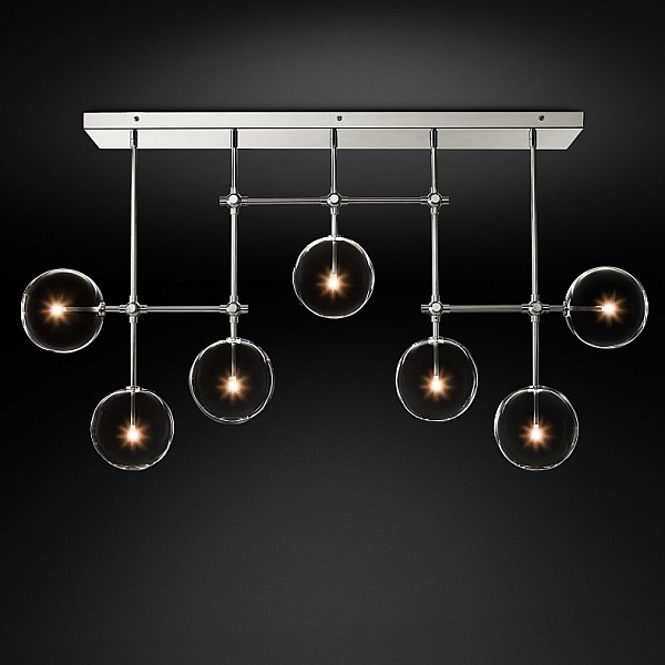 Потолочный светильник Delight Collection Globe Mobile KG0835P-7A chrome