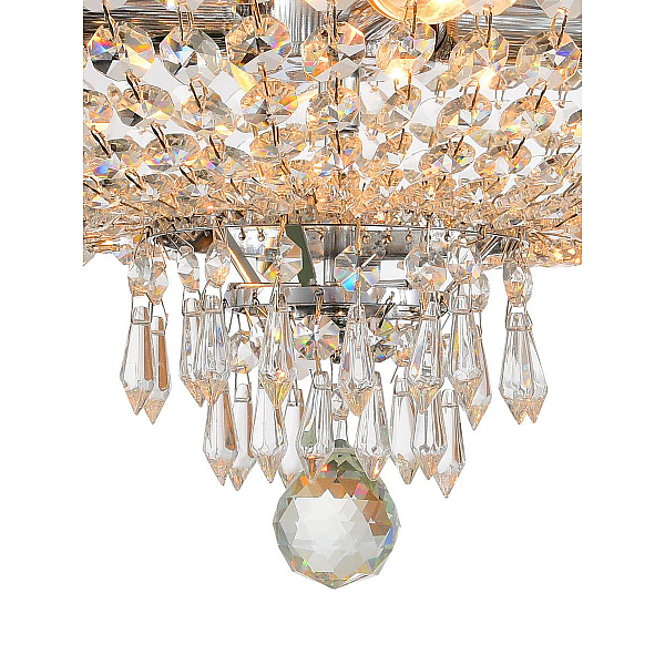 Потолочный светильник Natali Kovaltseva Barocco 81404/4C Chrome