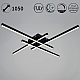Потолочный светильник Reluce 31107-0.3-04L BK