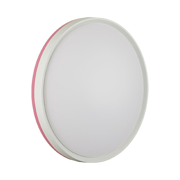 Настенно-потолочный светодиодный светильник Sonex Color Kezo Pink 7708/EL