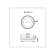Потолочный светодиодный светильник MyFar Ceiling Diona MR9190-CL