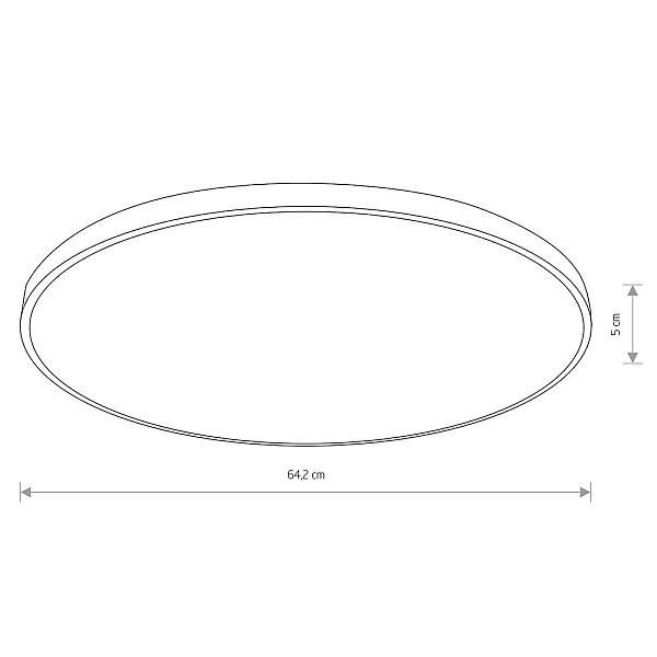 Потолочный cветильник Nowodvorski Agnes Round Led Pro White 10982