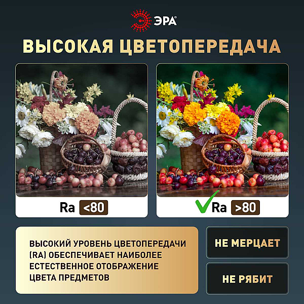 Светильник потолочный светодиодный ЭРА Классик без ДУ SPB-6 Slim Base WH 24W-5K 5000K Б0069770