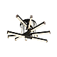 Потолочный светильник Modelight MDL.9371.600CL BK