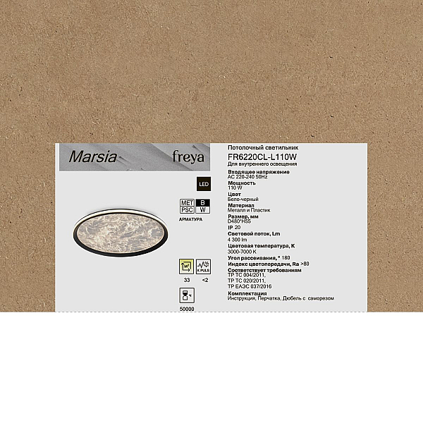 Потолочный светильник Freya Марсия / Marsia FR6220CL-L110W