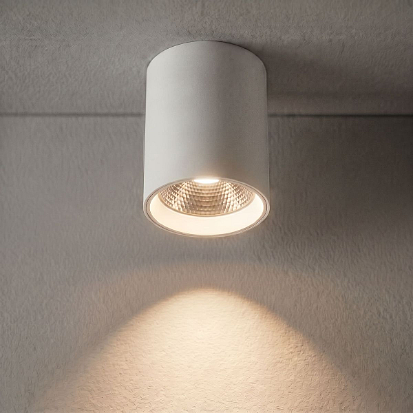 Потолочный светильник с переключателем цв. температуры Crystal Lux CLT 075C WH