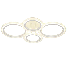 Потолочный светильник Эра Модерн Ring CLL-1-59W 3K-6,5K RC WH