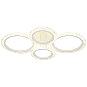Потолочный светильник Эра Модерн Ring CLL-1-59W 3K-6,5K RC WH